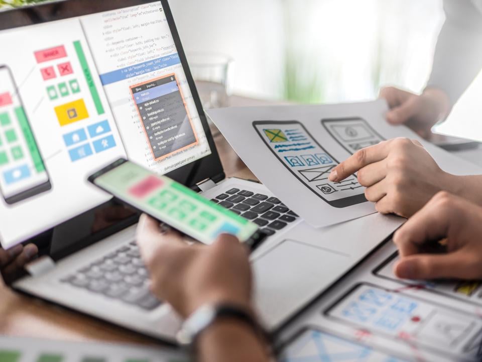 Branding and product design showcase background